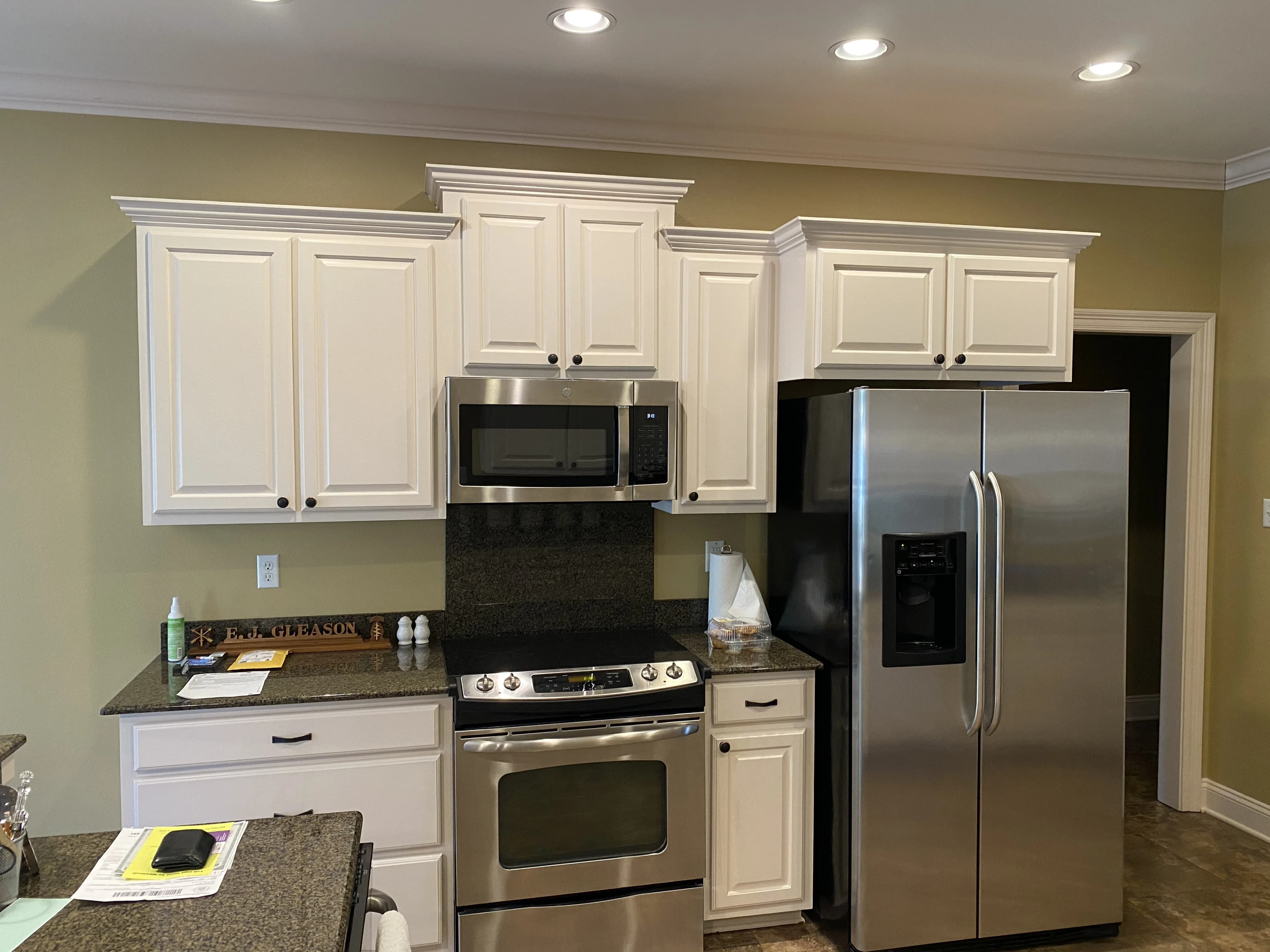 Kitchen Cabinet Spray Refinishing