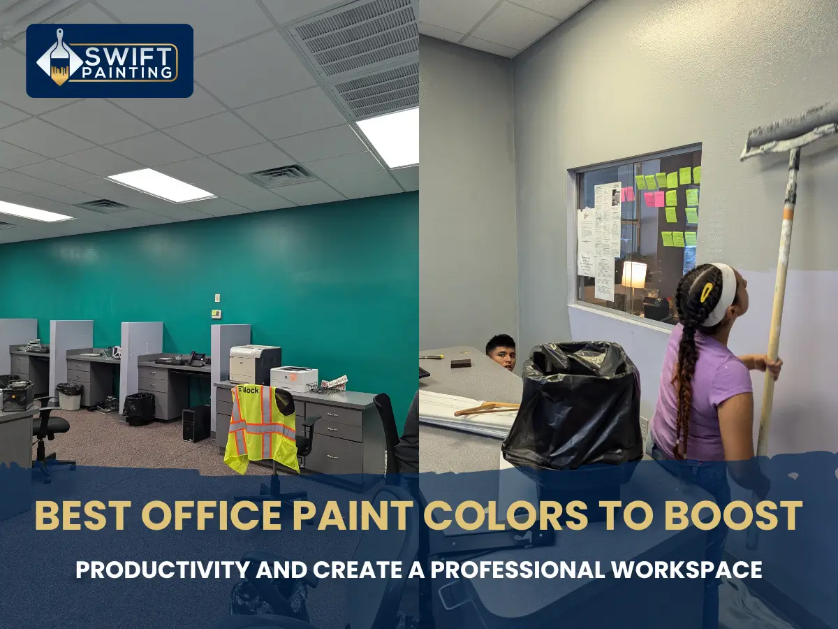 Best Office Paint Colors for Productivity & Style