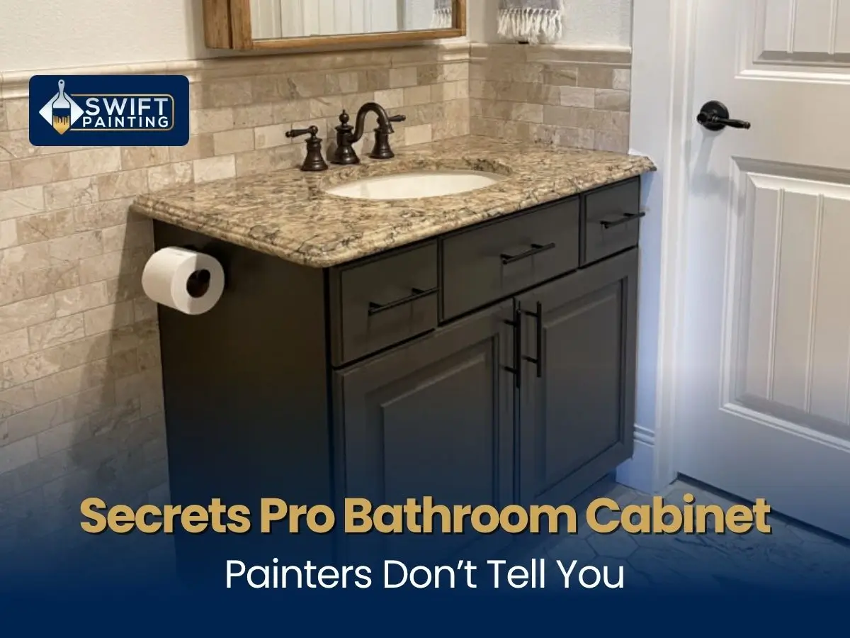 Top Secrets Pro Bathroom Cabinet Painters Won't Tell