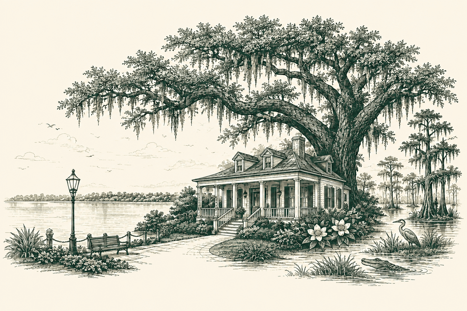 Swift Painting Decorative Architectural Illustration